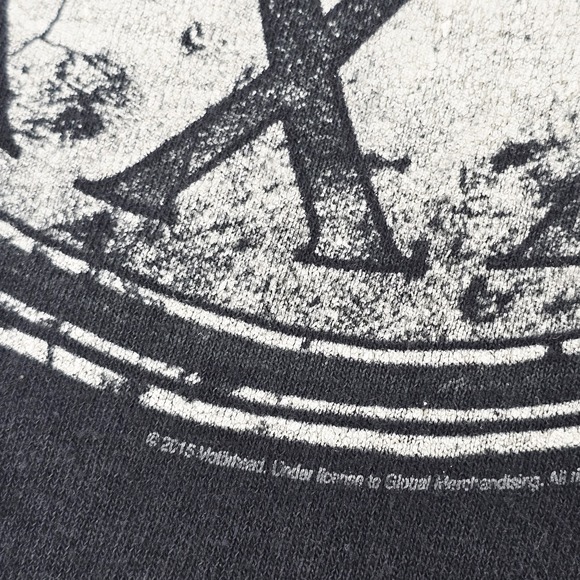 Motorhead Shirt Mens Small XXXV Band Tee 2015 Delta ProWeight Heavy Metal Rock - Picture 6 of 7